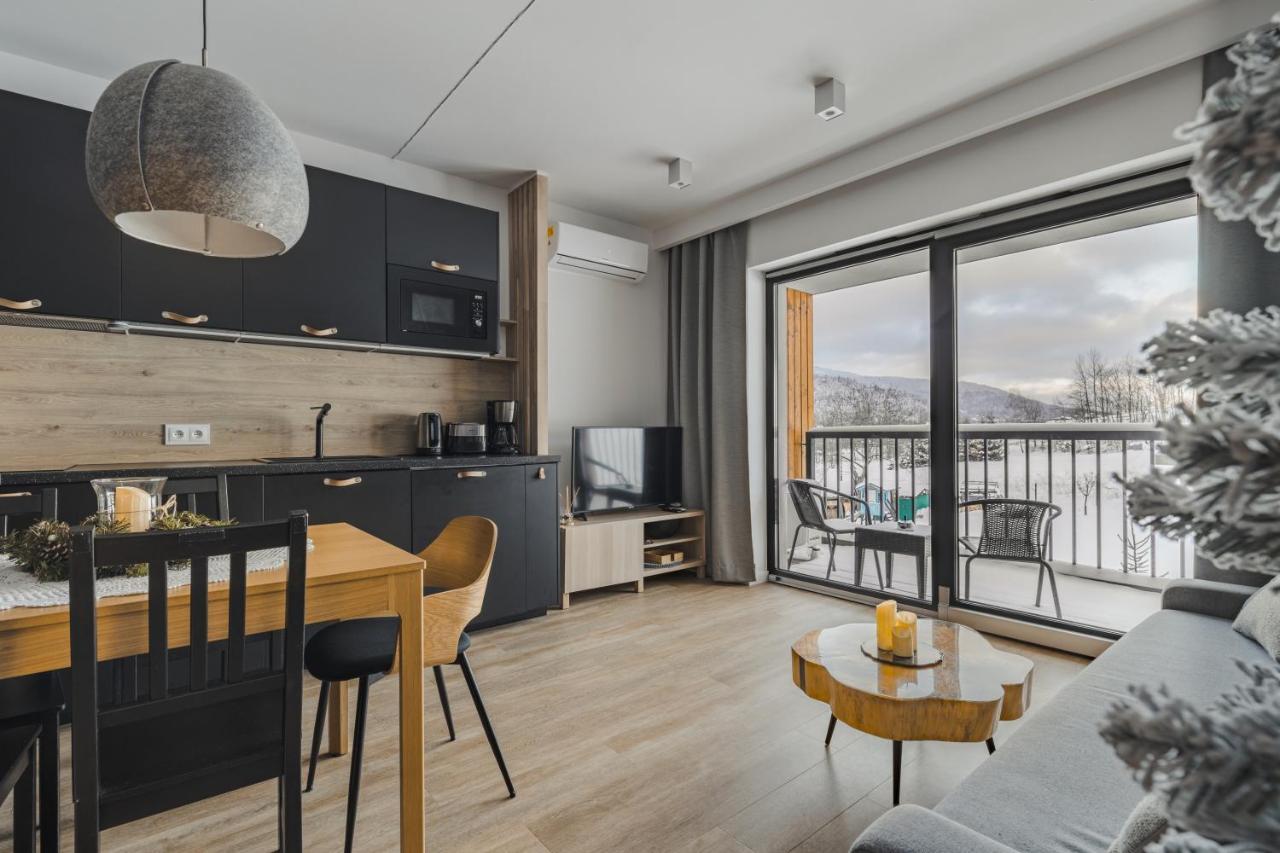 Szczyrk Ptasie Apartamenty Nowosc Z Widokiem Na Gory Ngoại thất bức ảnh